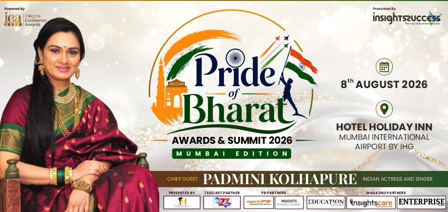 Pride of Bharat Awards and Summit 2026 to Celebrate Visionary Leaders and Innovators with Padmini Kolhapure as Chief Guest